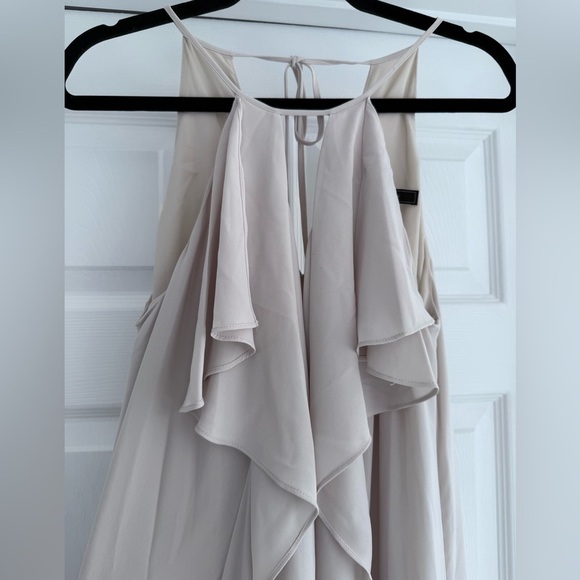 BCBGMAXAZRIA Canvas Beige Octavia Maxi Dress XS - Picture 3 of 9